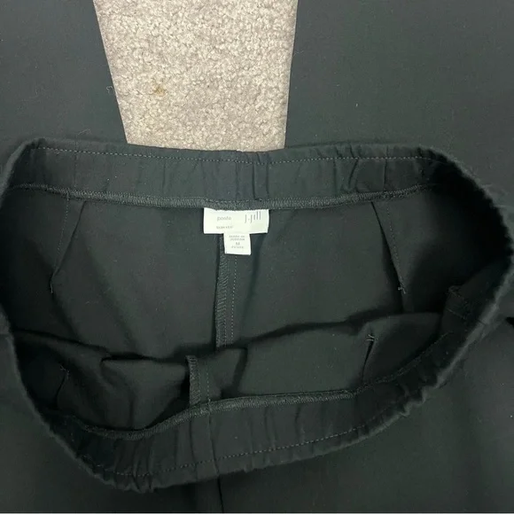 J. Jill Pintucked Ponte Slim-Leg Pants Size MP - Picture 2 of 6